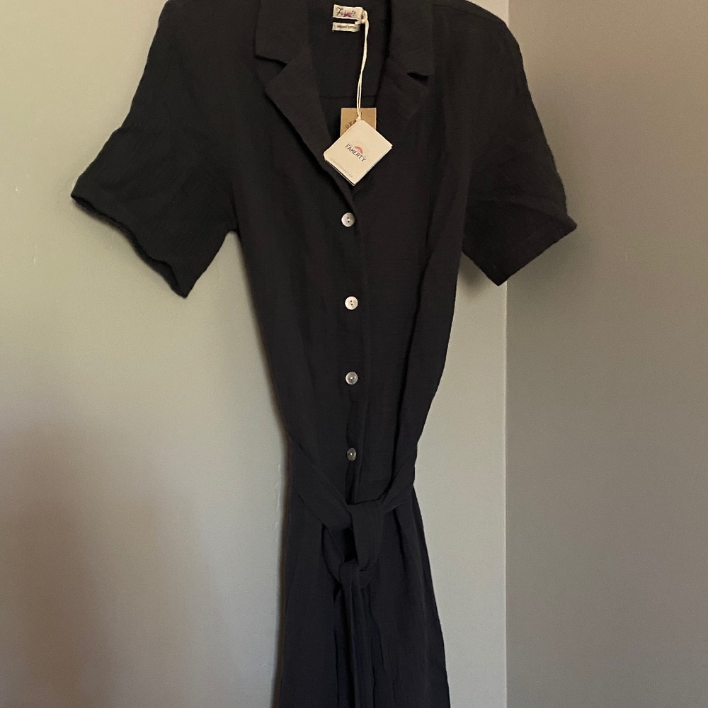 Faherty Nolita dream cotton gauze dress size small
